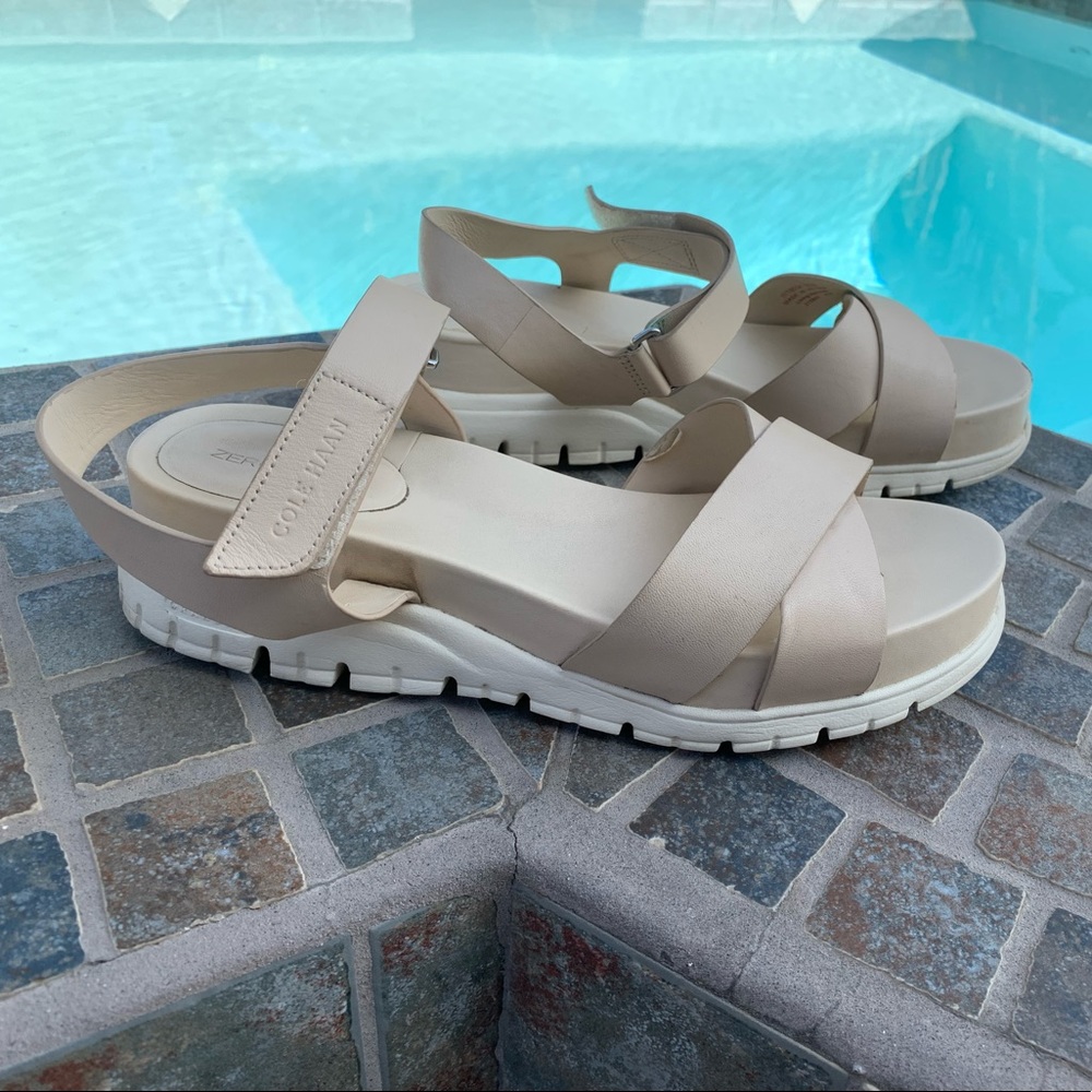 Cole Haan ZeroGrand Nude Sandals